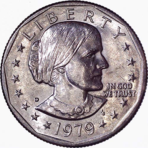1979 D Susan B. Anthony dolar 1 $ despre necirculat