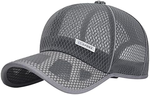 în aer liber Mesh pălării negre pentru bărbați pălării negre pentru bărbați Dimensiune neconstruită Tata pălărie șapcă de Baseball moale Unisex clasic Low Profile