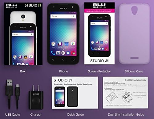 Blu Studio J1 S050Q Deblocat GSM Dual -SIM Phone - Alb
