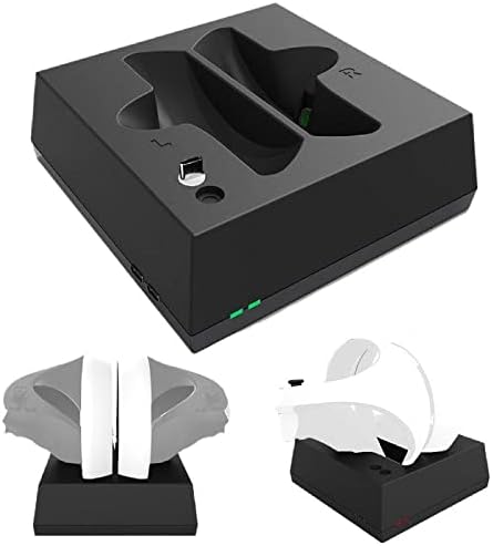 Negru de încărcare Dock pentru PS VR2, încărcare rapidă VR joc mâner suport de încărcare Suport de bază Accesorii joc accesoriu