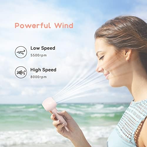 Ventilator portabil din aluminiu Mini ventilator portabil puternic ventilator personal & amp; Ventilator portabil din aluminiu