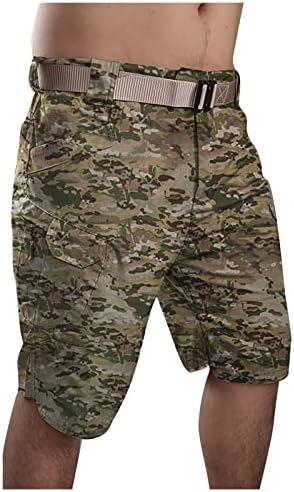 ticcoy bărbați tactic pantaloni scurți camuflaj în aer liber drumeții Rip Stop militar armata Cargo pantaloni scurți cu multi-buzunar