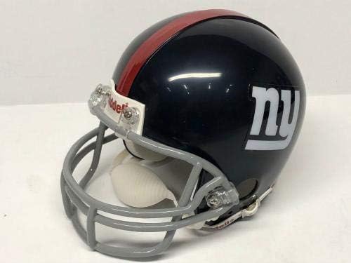 Y. A. Tittle a semnat mini-cască de Fotbal New York Giants Hof 71 JSA W351865-mini căști NFL cu autograf