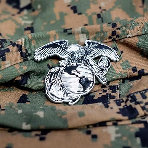 Medalionul EGA USMC 3D licențiat oficial - 3 inci - Marine Corps Emblem