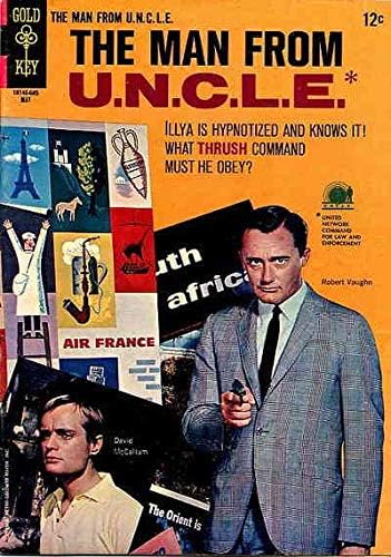 Om din U. N. C. L. E, GD #6; carte de benzi desenate Gold Key / unchiul mai 1966