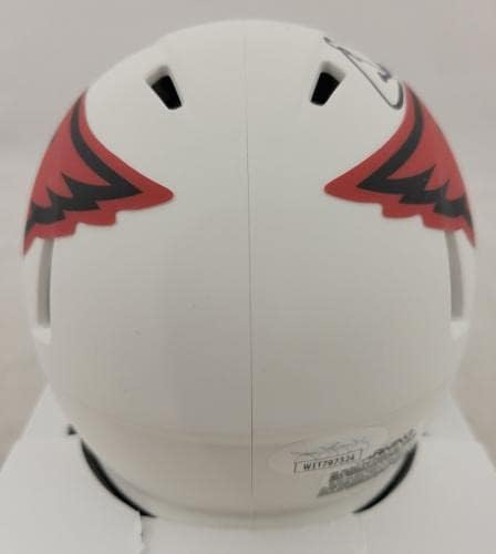 Carson Palmer a semnat Arizona Cardinals Lunar Eclipse Speed Mini casca JSA-autografe NFL mini căști