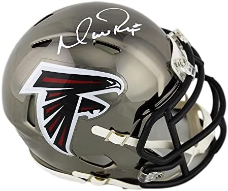 Matt Ryan a semnat Atlanta Falcons Speed Chrome NFL mini cască-autografe NFL mini căști