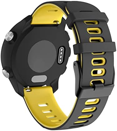 BNEGUV Silicon sport curea pentru Garmin 245 brățară Watchband Band pentru Garmin Forerunner 245 645 Smartwatch 20 22mm bratara curea
