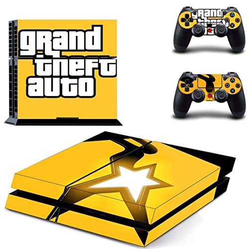 Pentru PS5 Digital - Grand GTA Furt și autocolant de piele PS4 sau PS5 PS5 pentru PlayStation 4 sau 5 Consola și controlere