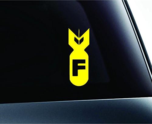 Simbol ExpressDecor F-Bomb Simbol amuzant Laptop Simbol Decal Familie Love Car Camion autocolant Fereastră