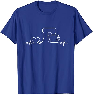 Baking Heartbeat - amuzant de patiserie - tricou cadou de copt