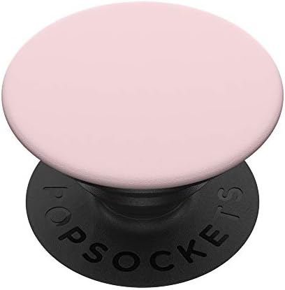 Pink Blush for Women, Girls - Plain Solid Color Matte Popsockets Popgrip: Grip swappable pentru telefoane și tablete