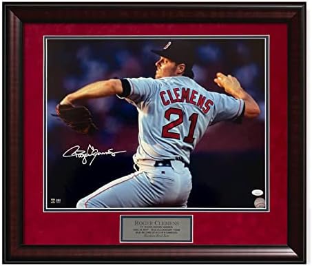 Roger Clemens a semnat fotografia autografată încadrată la 20x24 JSA - Fotografii MLB autografate