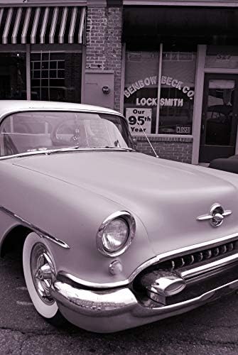 1955 55 Oldsmobile 50 Photo personalizat 8 1/2 x 11 Fotografie auto -cadou auto hot hot classic antique wall arta acasă birou