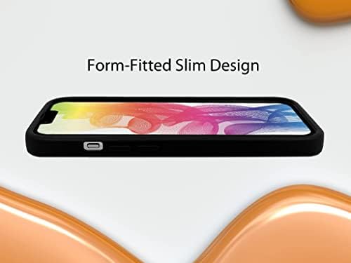 Thinkmod Maglux compatibil cu iPhone 13 Pro Max Case 6.7 , conceput pentru carcasă Magsafe, carcasă magnetică Slimproof din piele de protecție Slimproof din piele