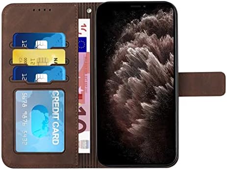 Yopinp Campatible cu carcasă Samsung Galaxy A21, Carcasă Portofel Galaxy A21 cu suport pentru Card suport Magnetic premium