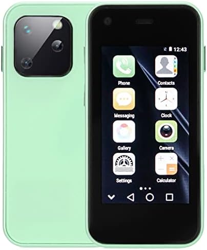 Smartphone deblocat XS13, ecran HD de 2,5 inci 3G mini telefon mobil pentru Android 6, Dual SIM, 1 GB/8 GB, Telefon de rezervă