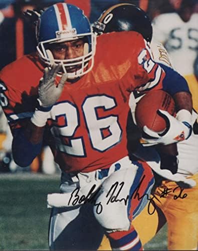Bobby Humphrey Denver Broncos a semnat Autografe 8x10 Foto W/COA - Fotografii autografate NFL