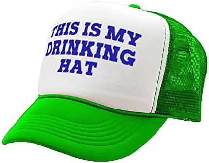 Guacamole-aceasta este pălăria mea de băut-Colegiu de petrecere beat-Pălărie de șapcă de camionagiu în stil retro Vintage