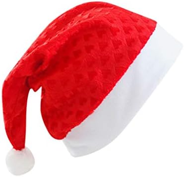 Pălărie de Crăciun Gaxdetde, Pălărie de Moș Crăciun, pălărie de vacanță pentru adulți, capac de confort Unisex 2n amendament