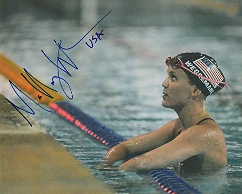 Mallory Weggemann Semnat Autograph 8x10 Foto - Echipa SUA înotătoare olimpică rară! - Fotografii olimpice autografate