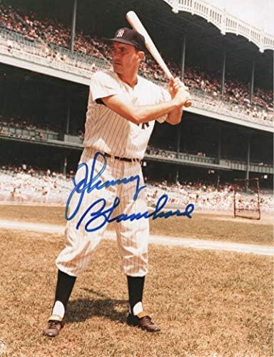 Johnny Blanchard New York Yankees a semnat autografat 8x10 Foto w/coa