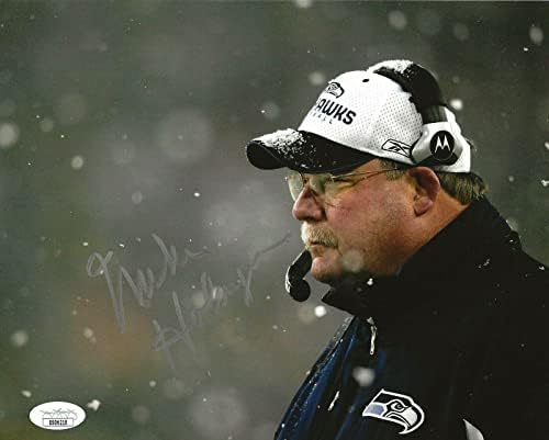 Mike Holmgren a semnat Seattle Seahawks 8x10 foto autografat JSA - Fotografii autografate NFL