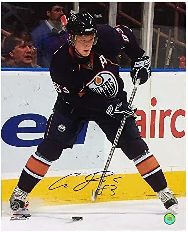 Ales Hemsky a semnat Edmonton Oilers 16 x 20 Foto - 79075 - Fotografii autografate NHL