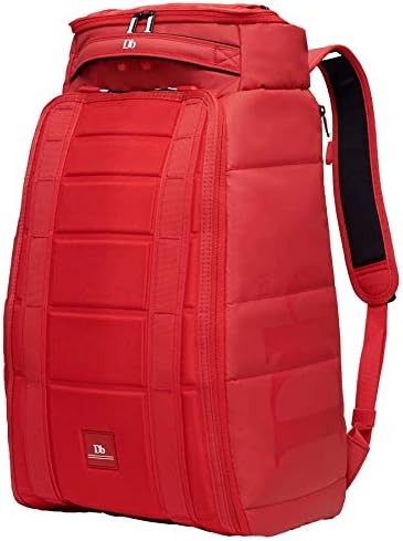 DB rucsacul de laptop Hugger 30L pentru școlar, muncă și zi de călătorie, Scarlet Red