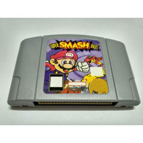 BROTEWIZ Nintendo N64 Game Super Smashed Bros. English Language pentru 64 Bit USA Version Video Game Console de cartușe