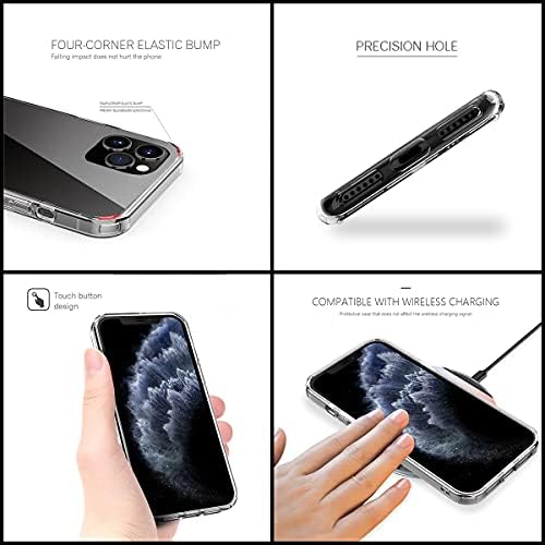 Capacul carcasei telefonului compatibil cu iPhone 14 Samsung 15 Fighting XR SIOUX 12 7 8 X 11 Pro Max SE 2020 13 14 Accesorii cu apă impermeabilă Transparent