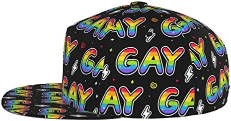 Amuzant LGBT Gay Pride Baseball Cap Bărbați pentru femei Drăguță Rainbow pălărie reglabilă LGBT de baseball LGBT unisex