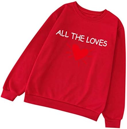 Hoodie pentru bărbați sau femei Jflyou, All The Loves Loves cu mânecă lungă pulovere pulover
