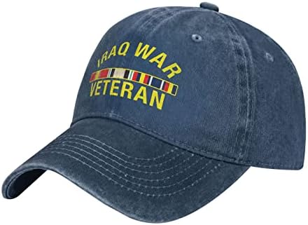 Menglo Irak război Veteran Unisex reglabil Cap camionagiu Pălării Tata Baseball pălării bumbac Cowboy pălărie negru