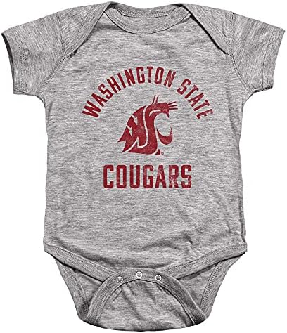 Washington State University Official One Color Logo unisex Sneax Snap Snap for Baby
