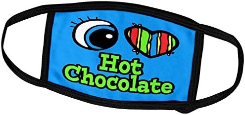 3Drose Heart Bright Eye I Love Hot Chocolate - Capace de față