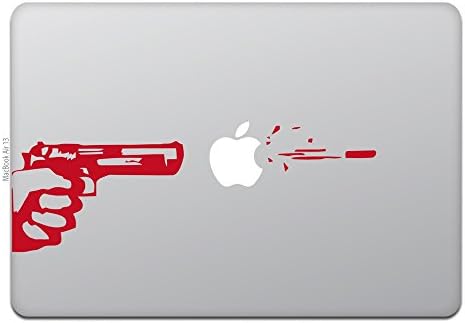 Store Kind MacBook Air/Pro 11/13 inch MacBook Sticker Gun and Bullet White M419-W