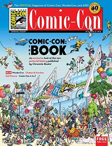 Revista Comic-Con 2009a VF / NM; carte de benzi desenate Internațională Comic Con / Sergio Aragones primăvară