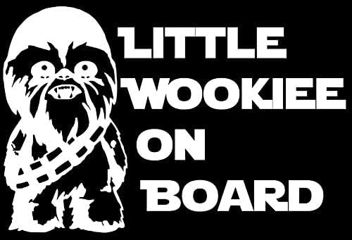 Little Wookiee la bordul Makarios LLC | Camioane automate Vans Walls Laptop MKR | Alb | 6,5 x 4.25 | MKR990