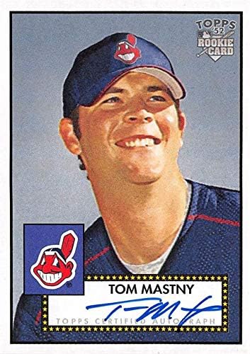 Autograf depozit 649964 Tom Mastny Card de baseball Autographed - Cleveland Indians - 2006 Topps 52 Rookie No.52stm