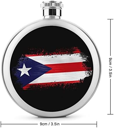 Puerto Rico Flag Hip baloane pentru lichior inox vin Flask refolosibile Flask pentru bărbați Femei