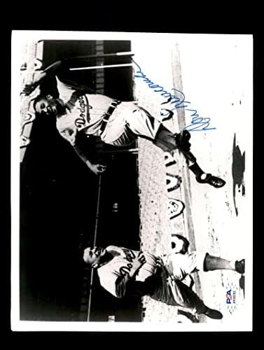 Don Newcombe PSA ADN a semnat 8x10 Photo Autograph Dodgers - Fotografii MLB autografate