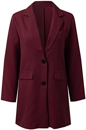 Jachetă Blazer Pentru Trenci Pentru Femei 2022 Cardigan Cu Potrivire Lejeră Solid Midi La Modă Cu Mânecă Lungă Pardesiu Casual