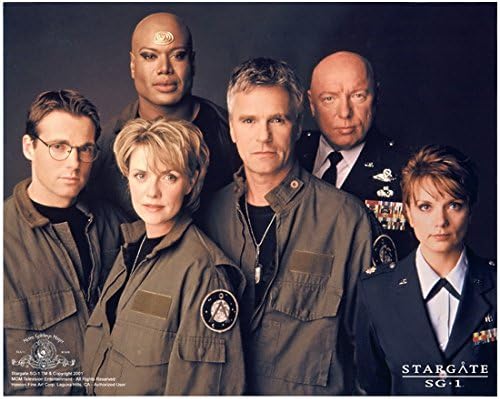 Stargate SG - 1 Richard Dean Anderson, Amanda Tapping și exprimate 8 x 10 Inch fotografie