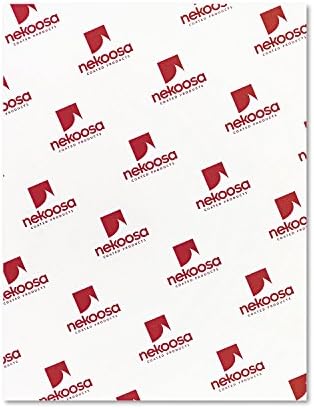 Nekoosa 17393 Pack Fast Pack Digital Carbon fără carbon, 8-1/2 x 11, alb, 2500/carton