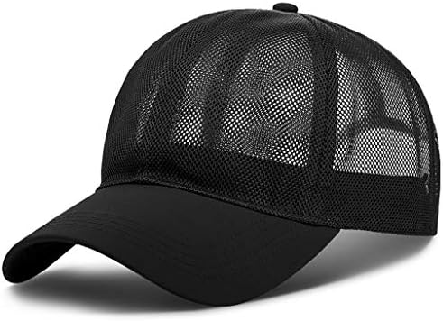 Culoare solidă unisex de baseball pălărie de modă ochiuri respirabile ușor uscat rapid activități în aer liber pălărie de drumeție