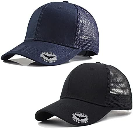 PTCTWD Baseball Mesh Cap Hip Hop Style Flat Brim Blim Blank Mountain Rose Unisex Cotton Atletic reglabil pălărie de camionier