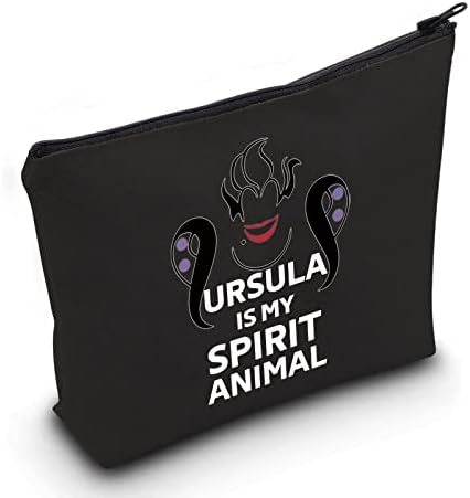 LEVLO Villains Ursula Cosmetic Make Up Bag Sea Witch fani cadou Ursula este Spiritul Meu Animal fermoar pungă sac pentru femei