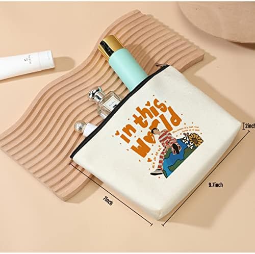 DJHung Cute Album Gift Cosmetic Bag Cosmetic Cântăreț inspirat Idee Cadou Fanii cadou Muzică iubită de mărfuri pentru machiaj