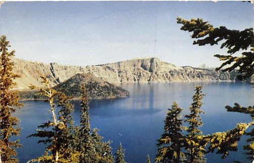 Crater Lake, carte poștală din California